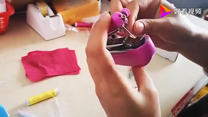 Portable Handheld Sewing Machine Mini Stitch Tool For Clothes, DIY, And Travel