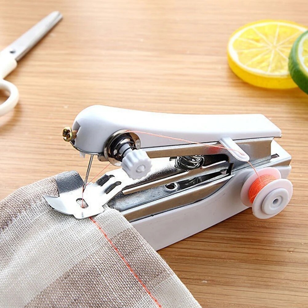 Portable Handheld Sewing Machine Mini Stitch Tool For Clothes, DIY, And Travel