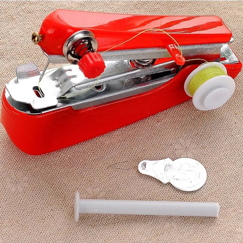 Portable Handheld Sewing Machine Mini Stitch Tool For Clothes, DIY, And Travel