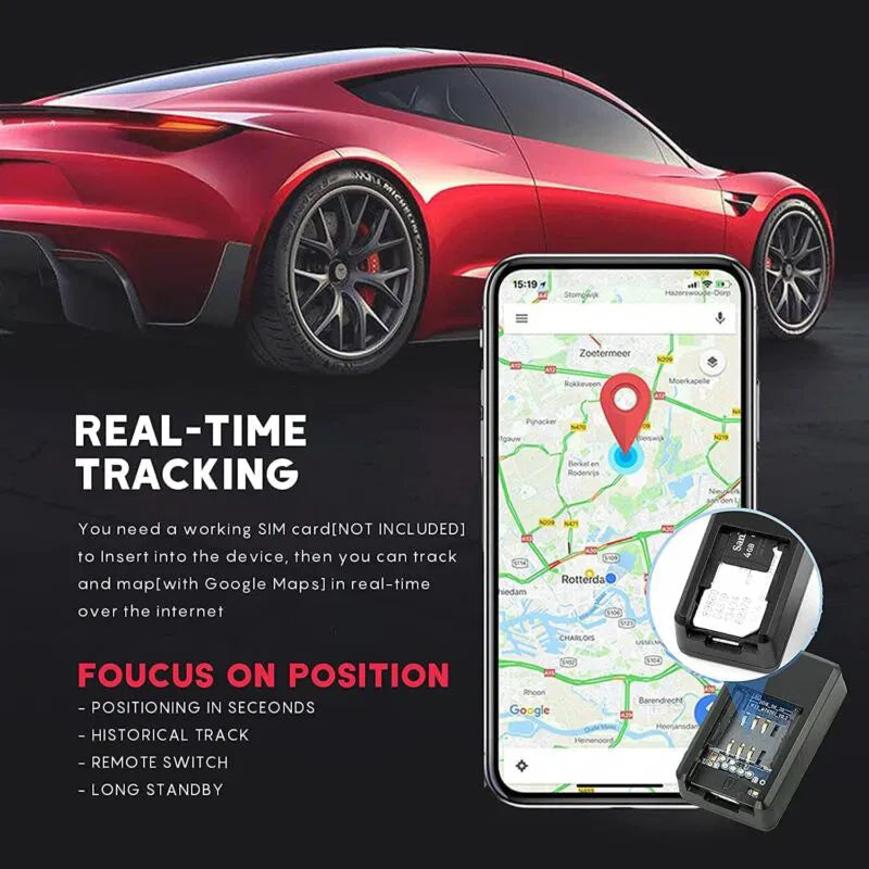 Mini Magnetic GPS Tracker